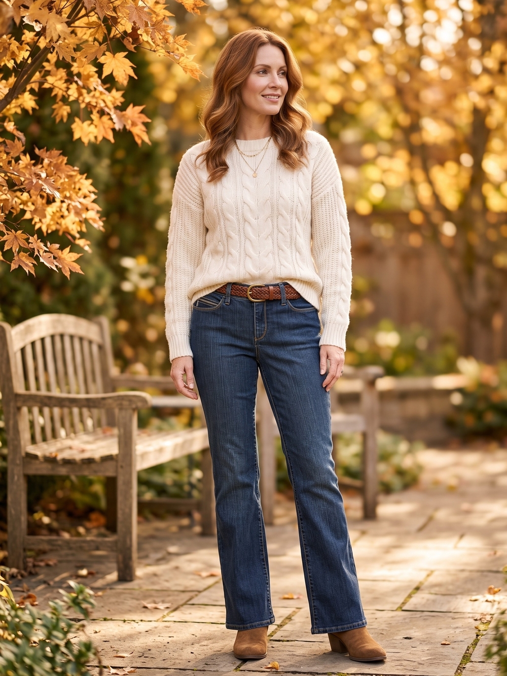 Gloria Vanderbilt Dark Wash Bootcut Jeans Mid Rise Y2K Office Siren Flare